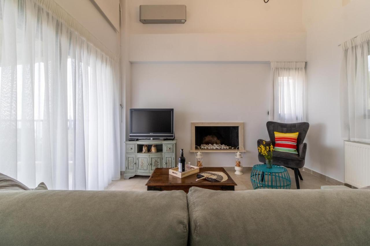 Sapphire Blue Villa Kalamitsi  Ngoại thất bức ảnh