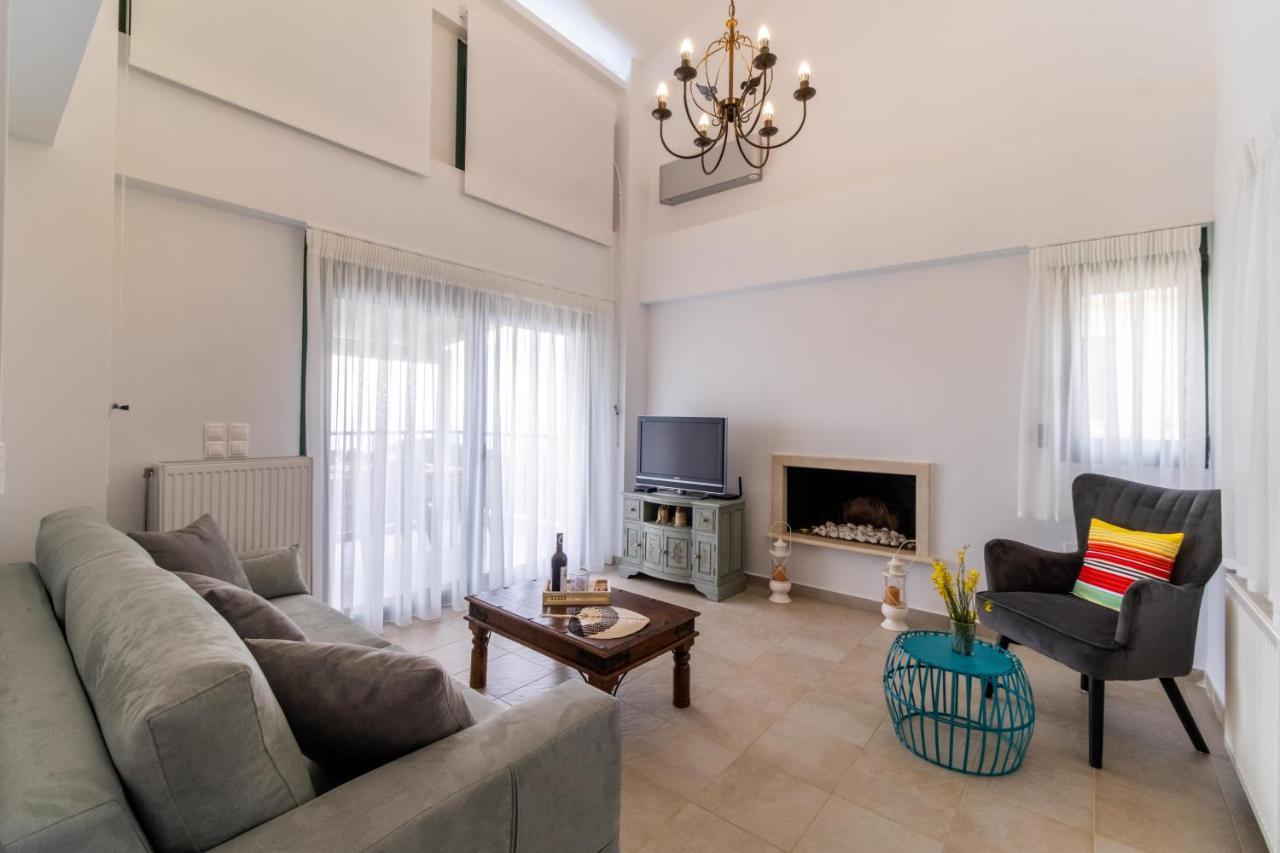 Sapphire Blue Villa Kalamitsi  Ngoại thất bức ảnh